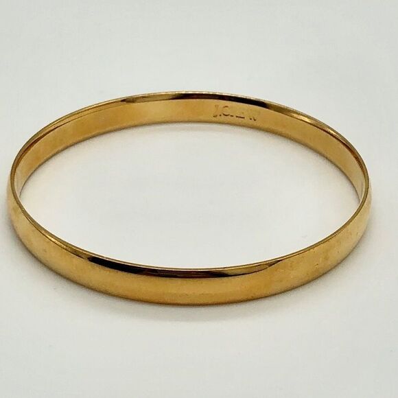 💝J. Crew Gold Plated Bangle - Picture 2 of 3